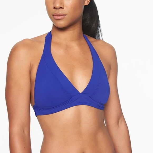 Athleta Other - Athleta Shirrendipity Halter Bikini Top